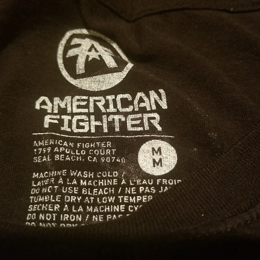 American fighter shirt